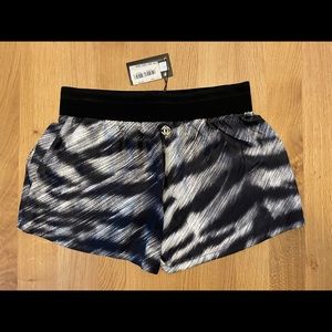 Roberto Cavalli 100% silk shorts. XS